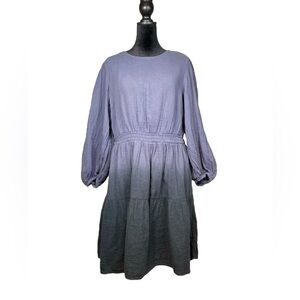 Universal Thread Ombré Dress Size Large Blue​​​